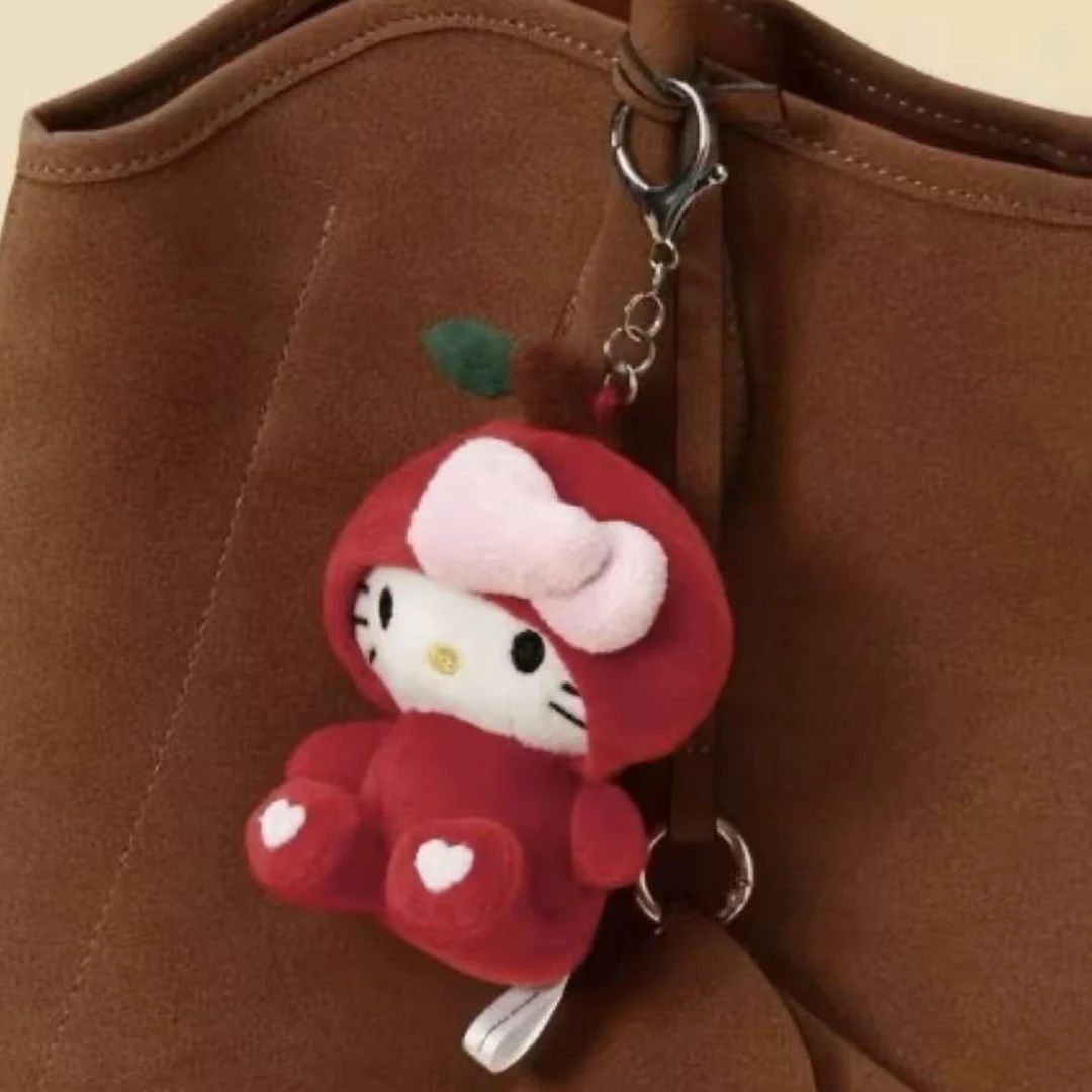 【日本限定】HelloKitty Global work联名白红苹果头Kitty 潮玩挂件