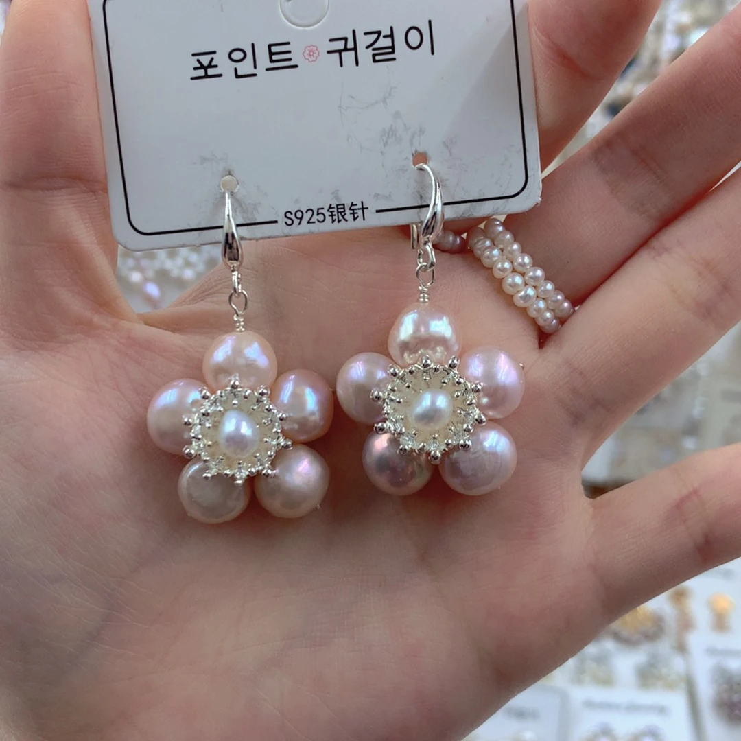 颈饰合金淡水珍珠