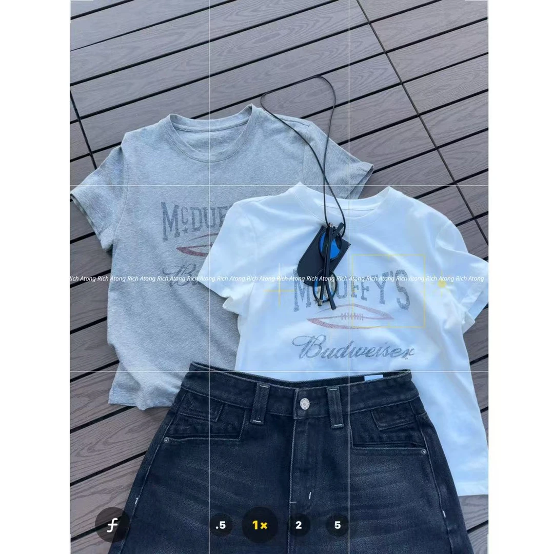 atong/阿彤-【字母T】-2025 春夏设计师款短袖0322-42