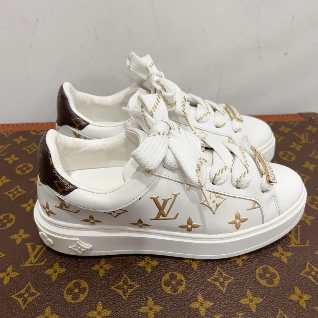 99新 LV 安洁利严选板鞋 尺码34.5成色看直播 GSS23620