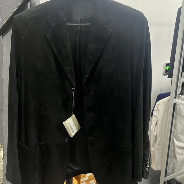 未使用 ZEGNA 杰尼亚麂皮外套新款