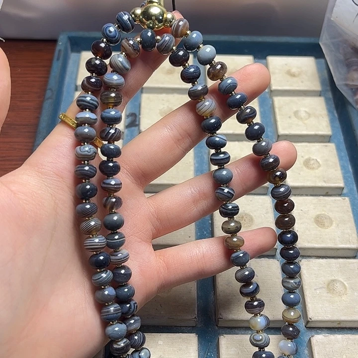 琉璃颈饰2759 玛.瑙 一条