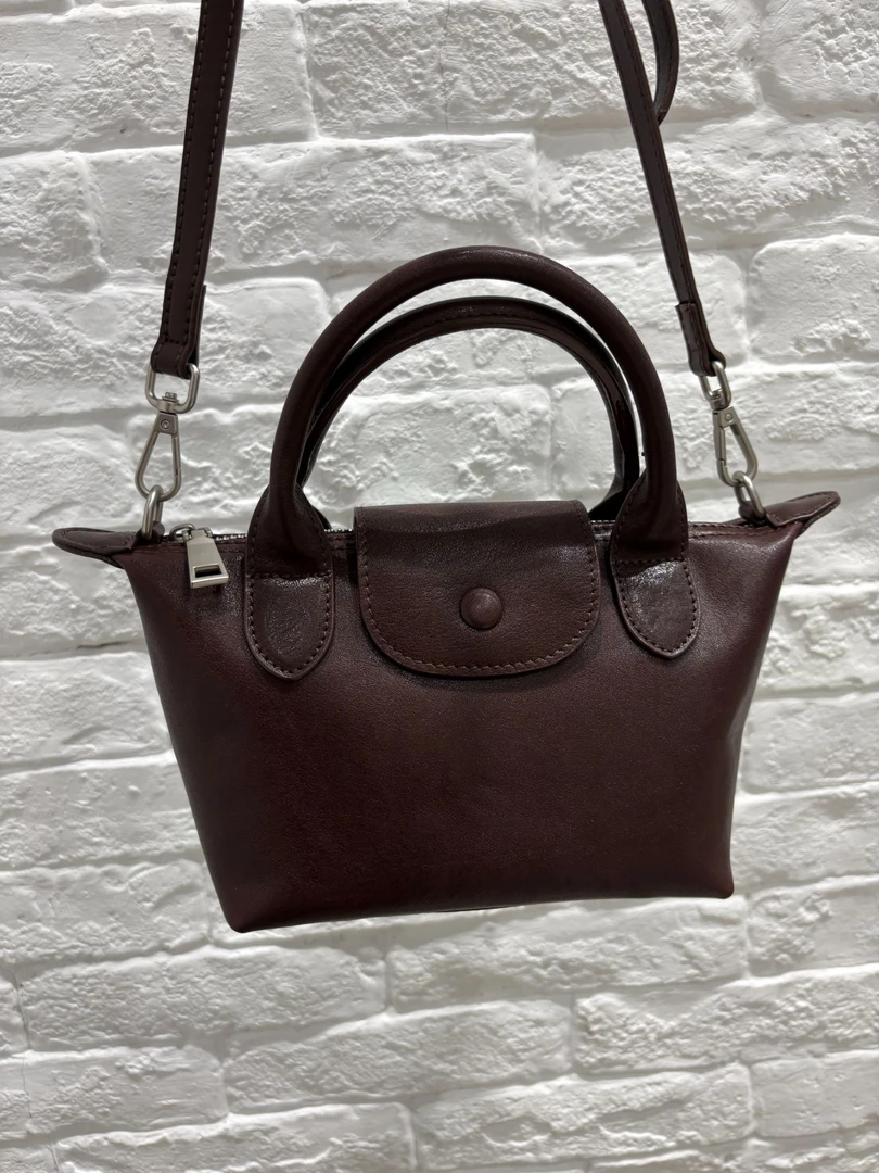 手工包植鞣头层牛皮龙骧包休闲斜挎包防盗韩式时尚手拎包单肩包