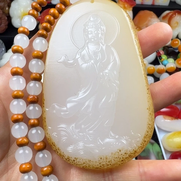 新疆戈壁五彩石金丝