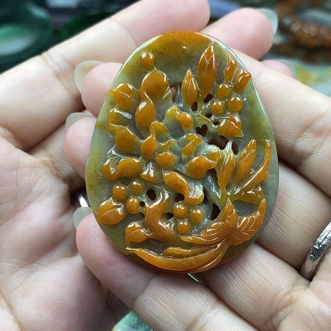 颈饰未镶嵌翡翠牌子
