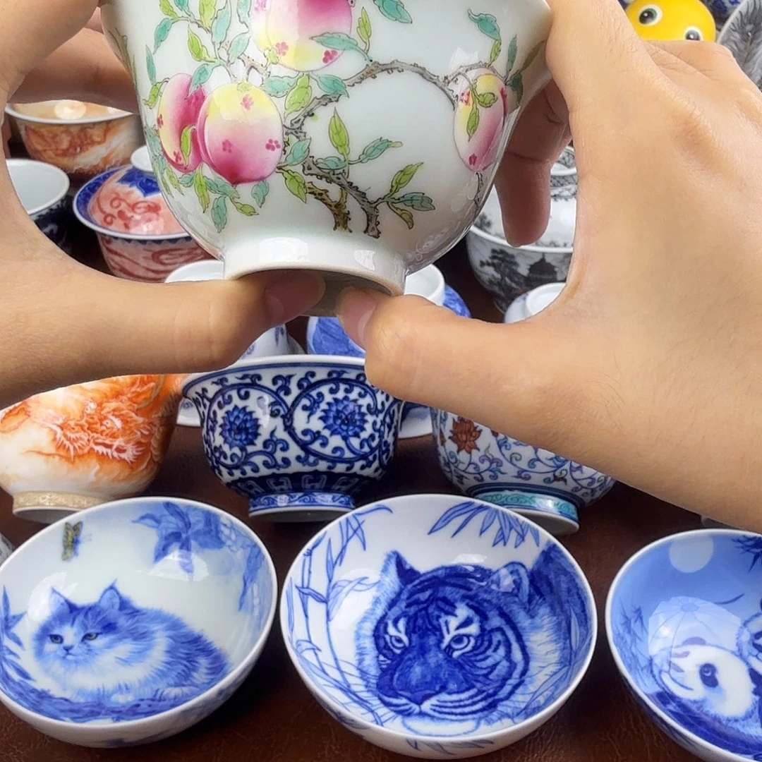 景德镇陶瓷手绘作品