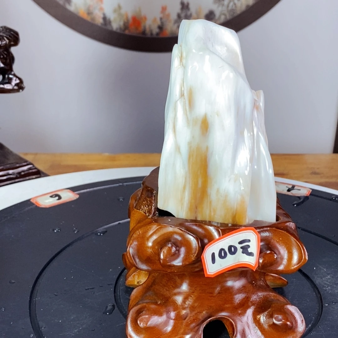 硅化玉未镶嵌珠宝奇石