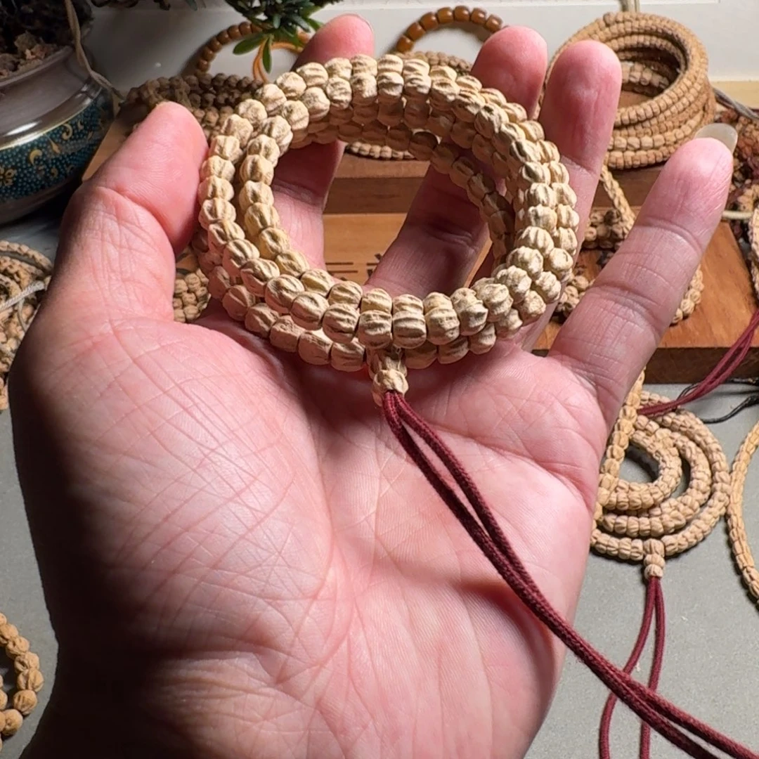 w***_柏香籽/百香籽吊坠6.5毫米金砖