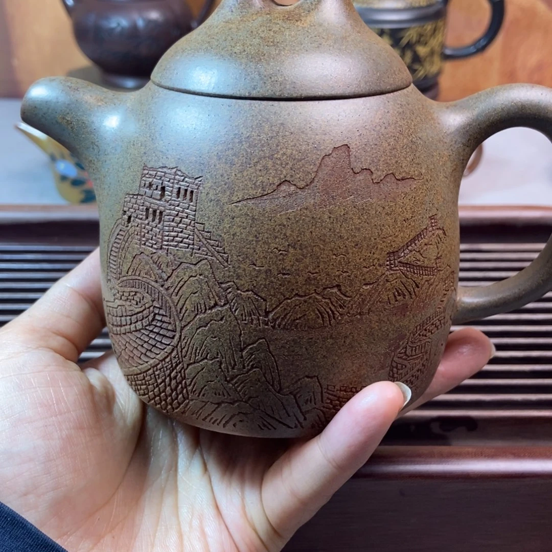 紫砂茶壶紫砂全手工定制