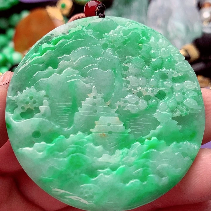 吊坠(不含链)未镶嵌翡翠