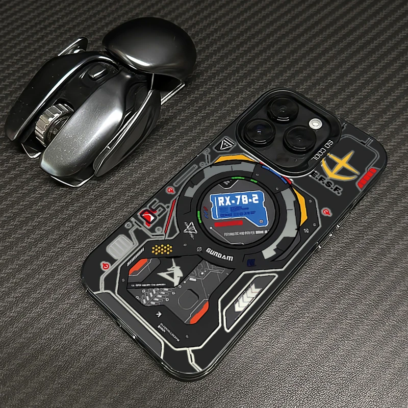 机甲EVA适用iphone苹果16promax手机壳15/14/13pm防摔12套11磨砂