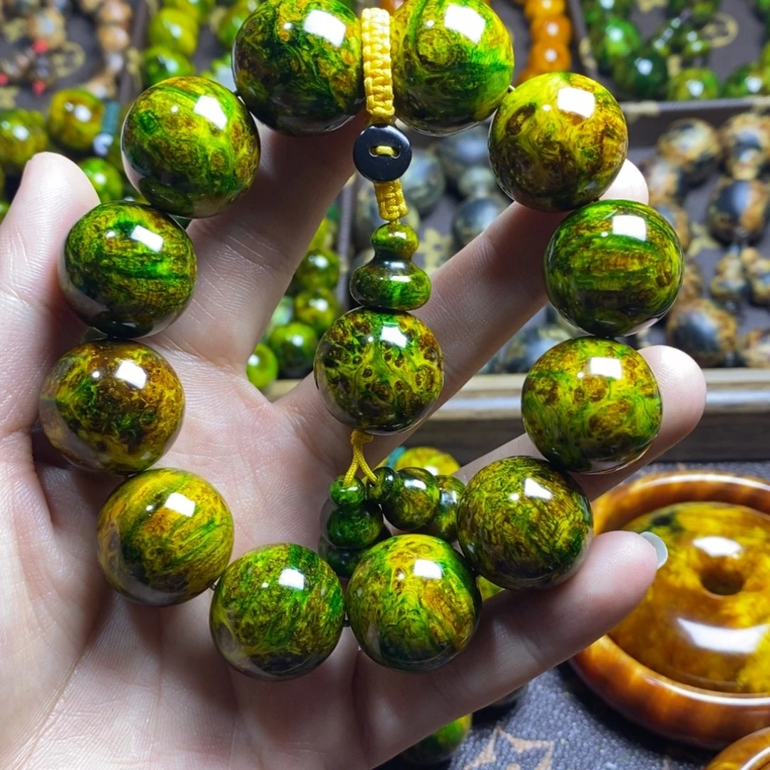 ௸***೨木质琥珀木2.0尺寸精品水墨龙鳞纹