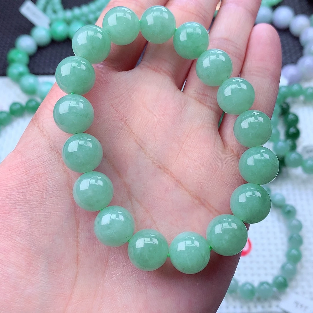 翡翠未镶嵌毛衣链