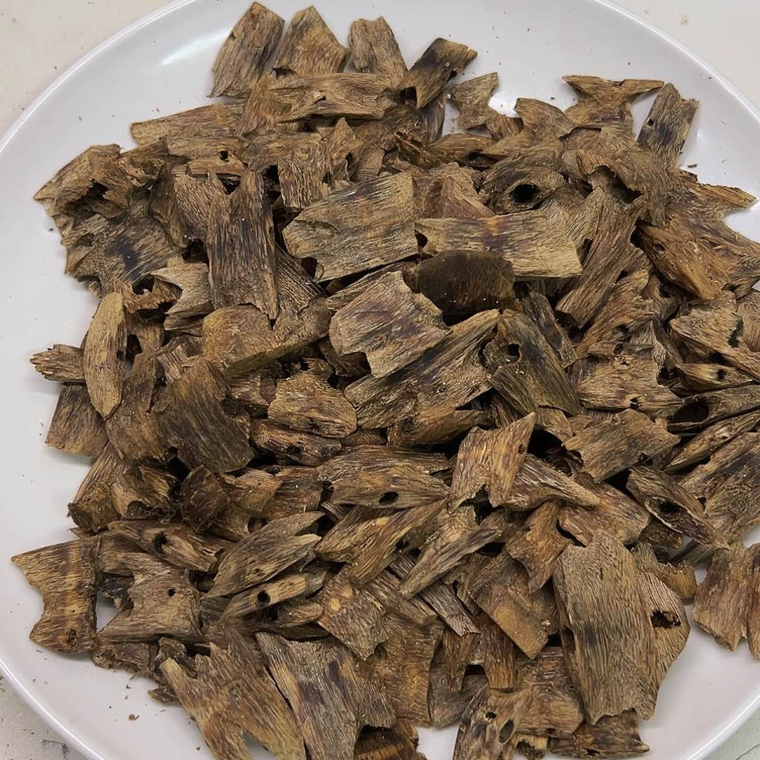沉香沉香碎屑乌身圆叶块料100克