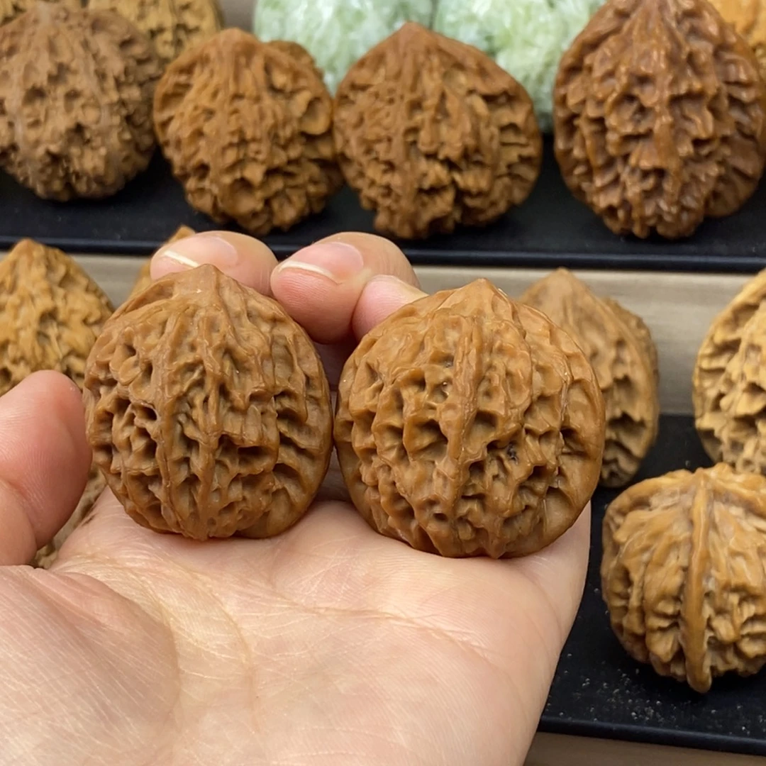 D***R把件文玩核桃小金豆35