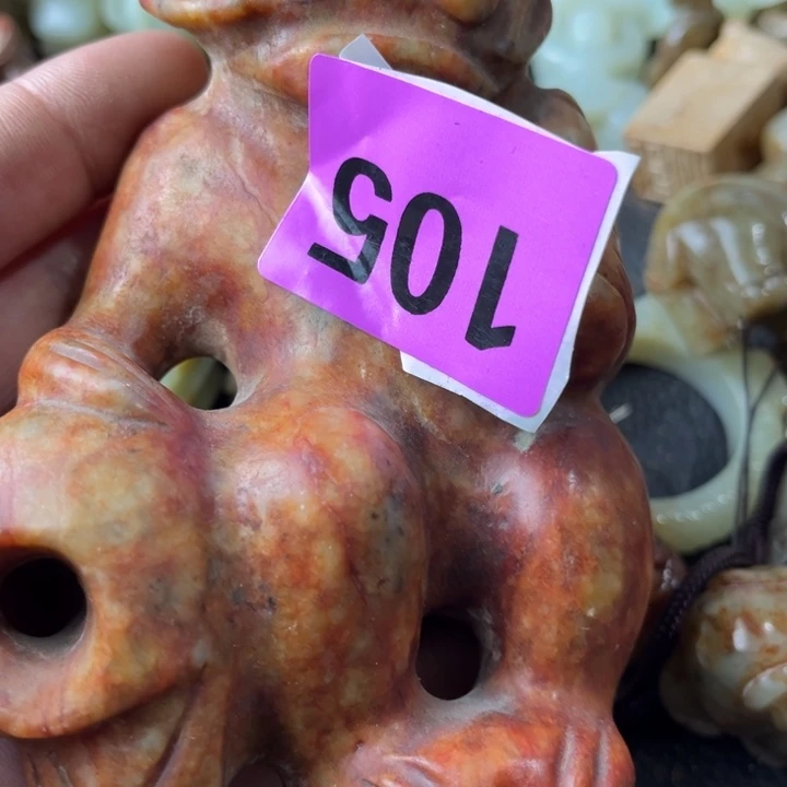 和田玉（糖玉）颈饰未镶嵌来***天