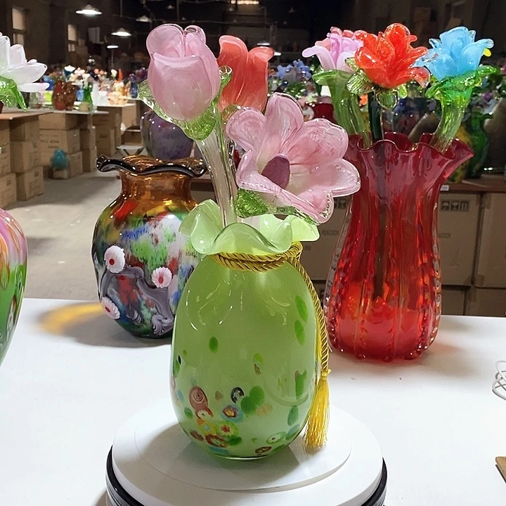 花瓶高33厘米口径10厘米