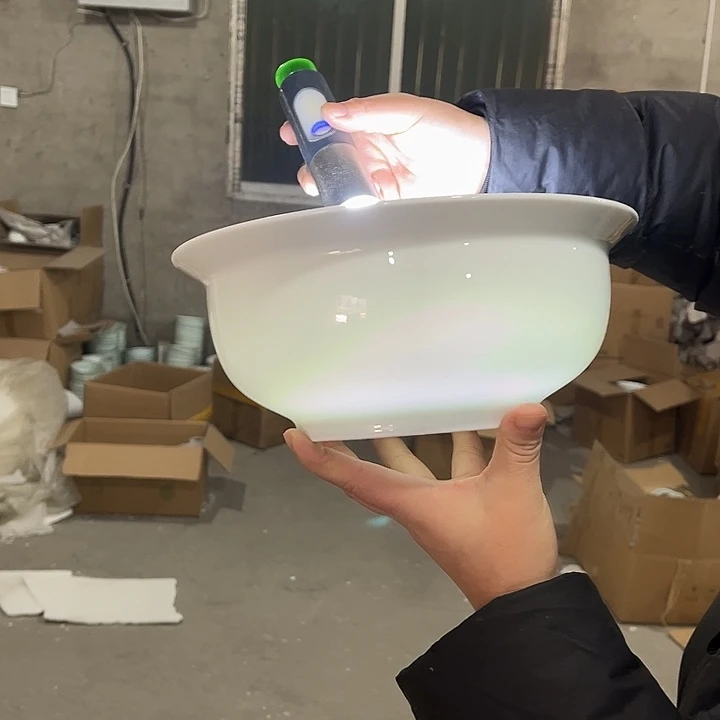 瓷片高白泥9.5英寸正德大汤碗1个包邮