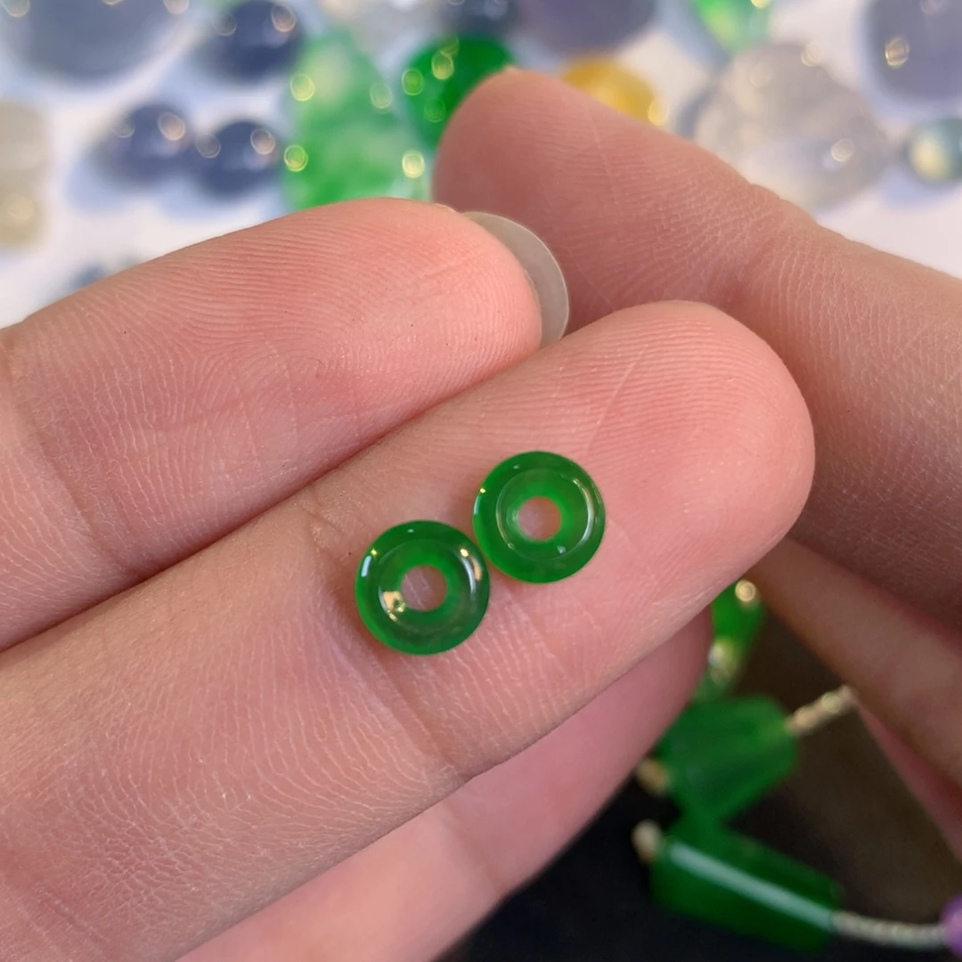 翡翠散珠翡翠5.76-1.51