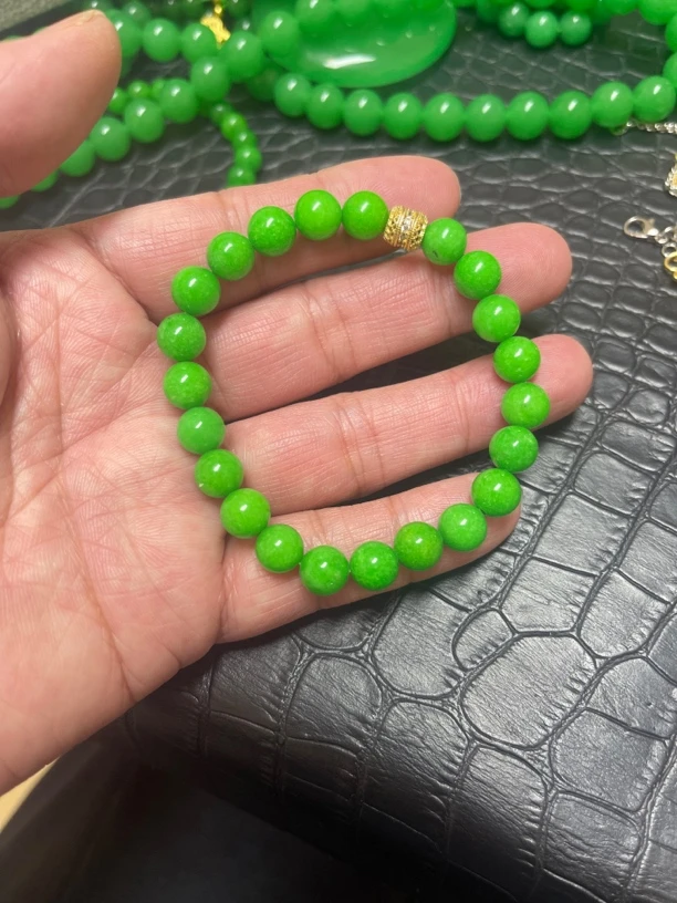 翡翠手链  手串时尚