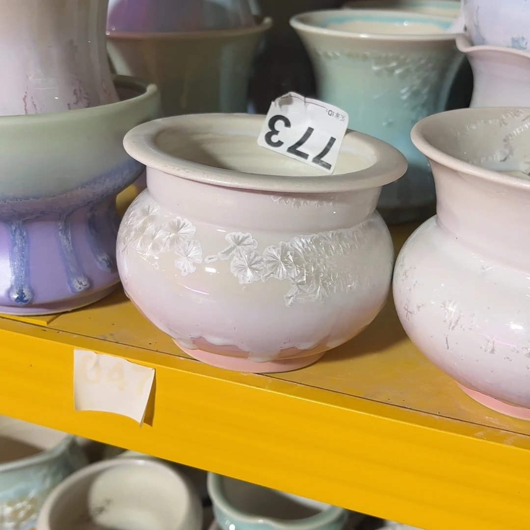 奥***抱景德镇多肉花盆773