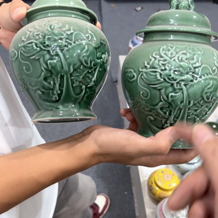 瑕疵福利品陶瓷茶叶罐不影响使用介意勿拍