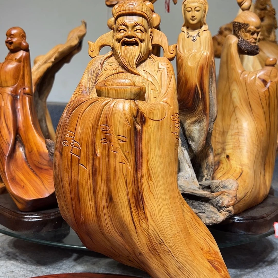 柏木（崖柏）漫**途崖柏木手把件摆件