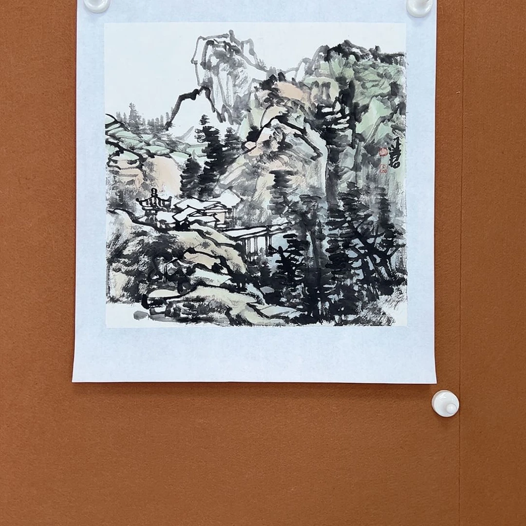 国画高延君的作品