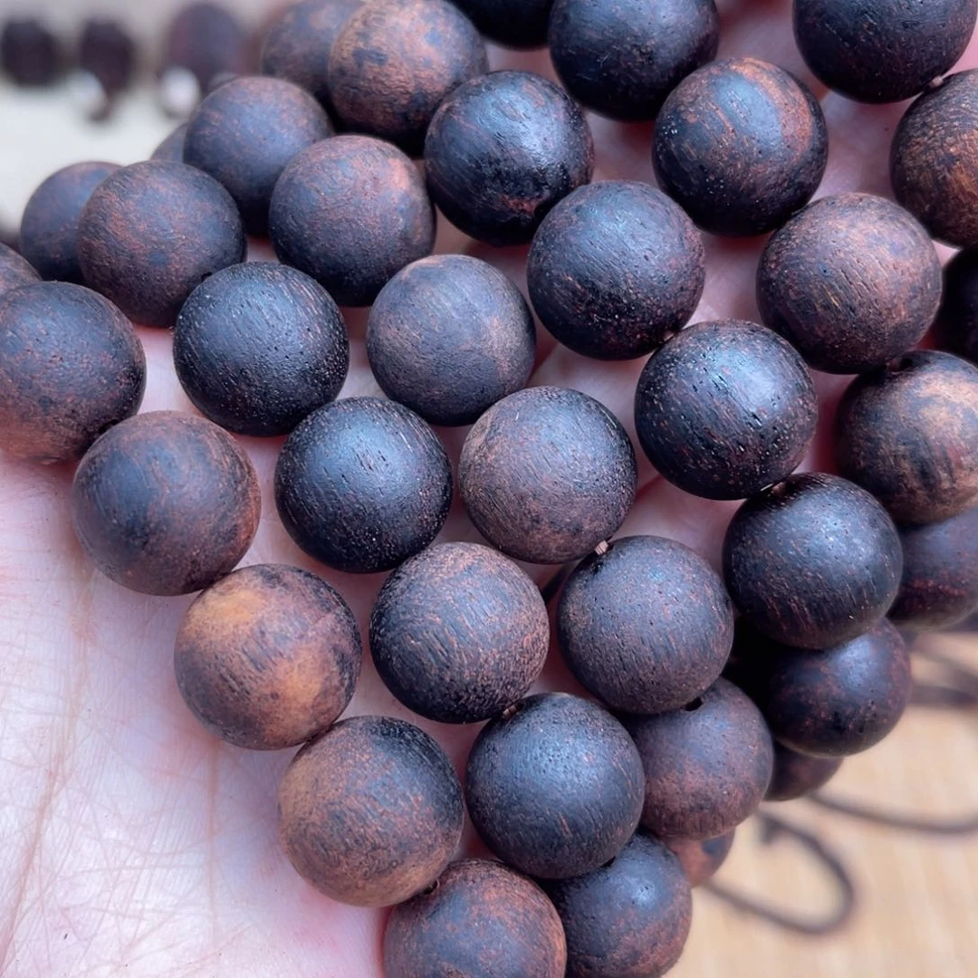 降真香其他1.5金丝蜜结单圈手串