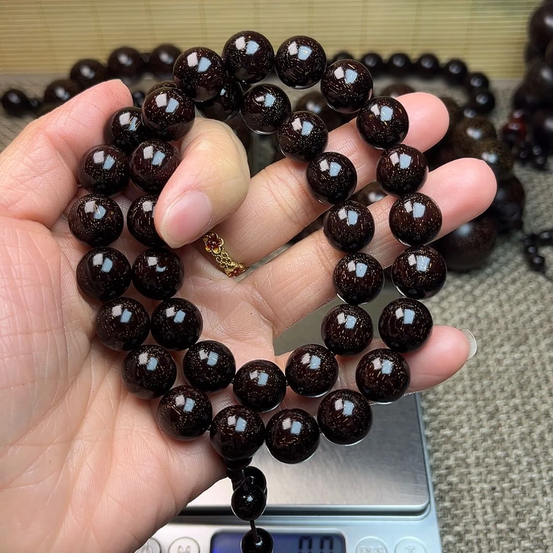 檀香紫檀（小叶紫檀）1.2 手持 满星