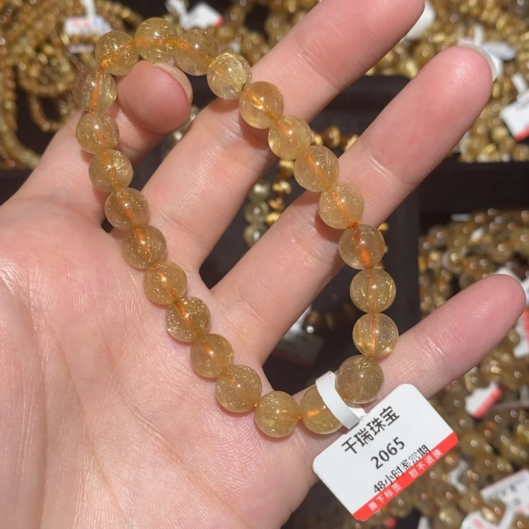 水晶手串未镶嵌手串