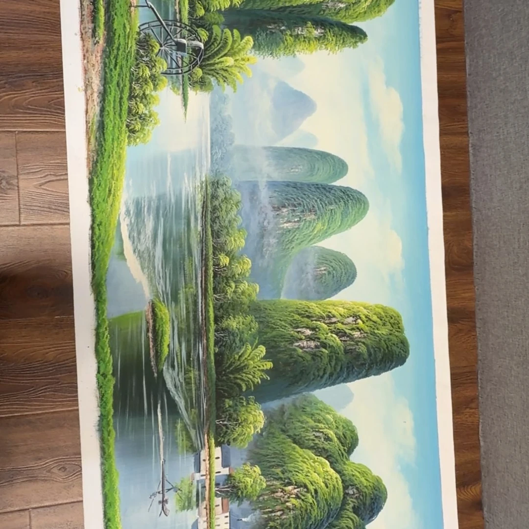 油画加油加油努力加油努力
