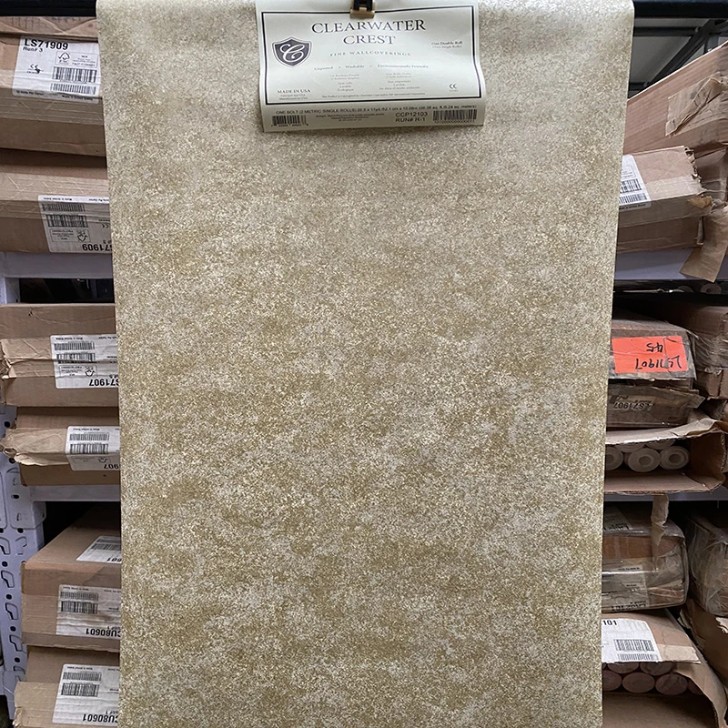 布鲁斯特美国进口纯纸墙纸复古怀旧斑驳客厅卧室书房背景墙现货