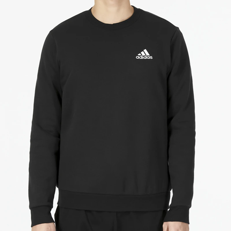 阿迪达斯男子加绒卫衣秋季新款保暖运动服长袖休闲套头衫 GV5295