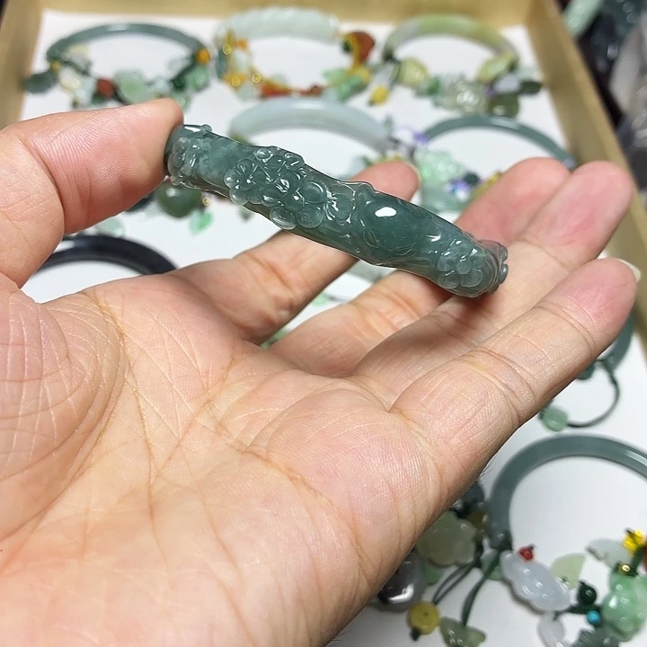未镶嵌手链翡翠58mm