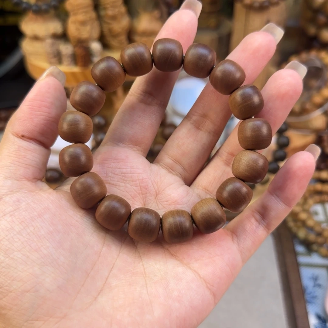 檀香木手串/手链无**际13✖️14老山檀微瑕奶香