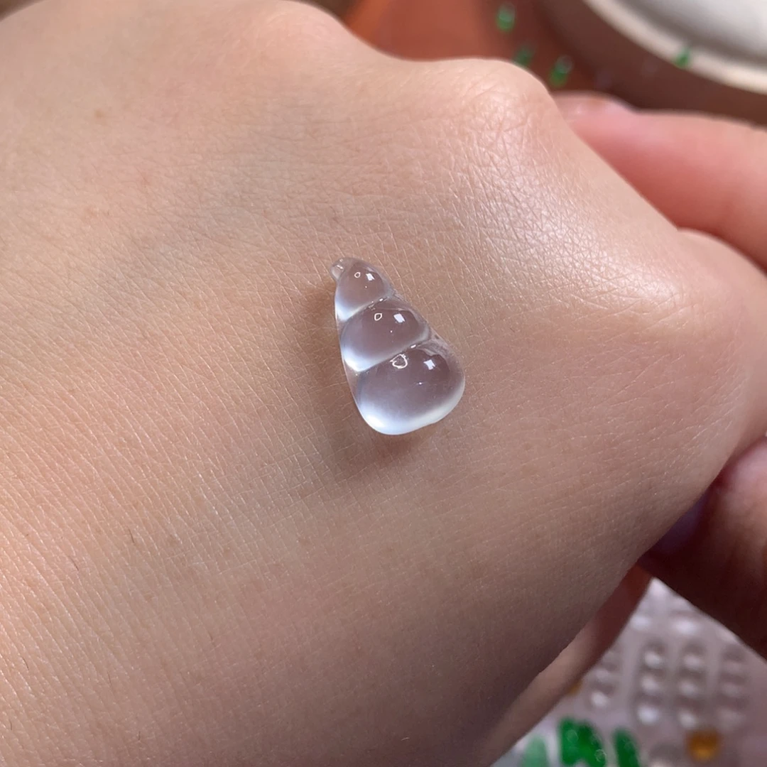 颈饰未镶嵌翡翠白冰豆