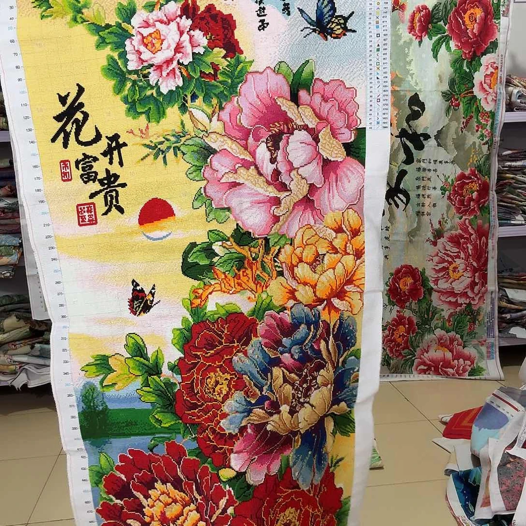 棉木*三十字绣成品出售