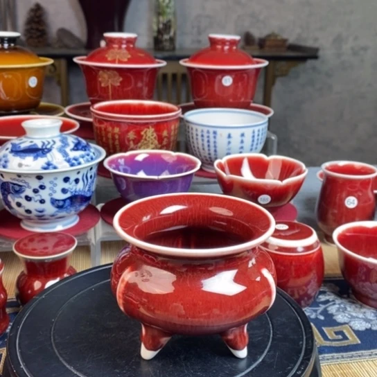【闪购商品】景德镇名陶坊原矿郎红