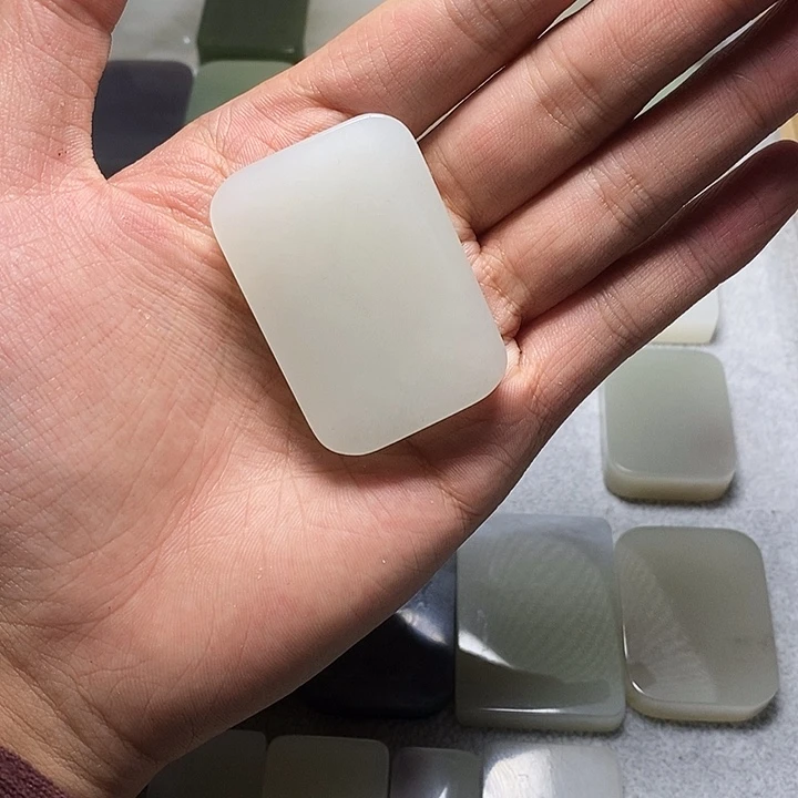 清***字和田玉未镶嵌颈饰