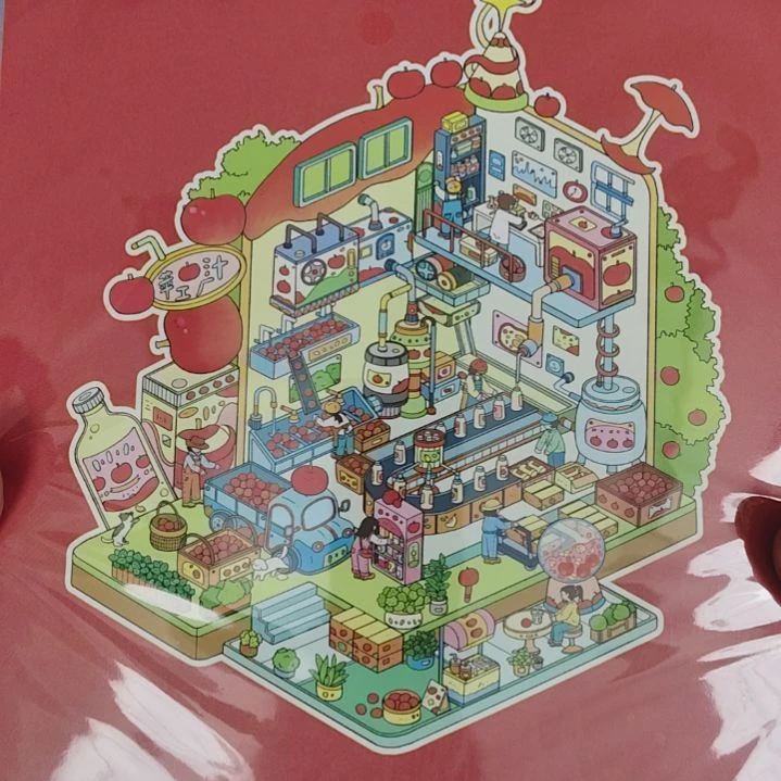 造景贴纸现场选购