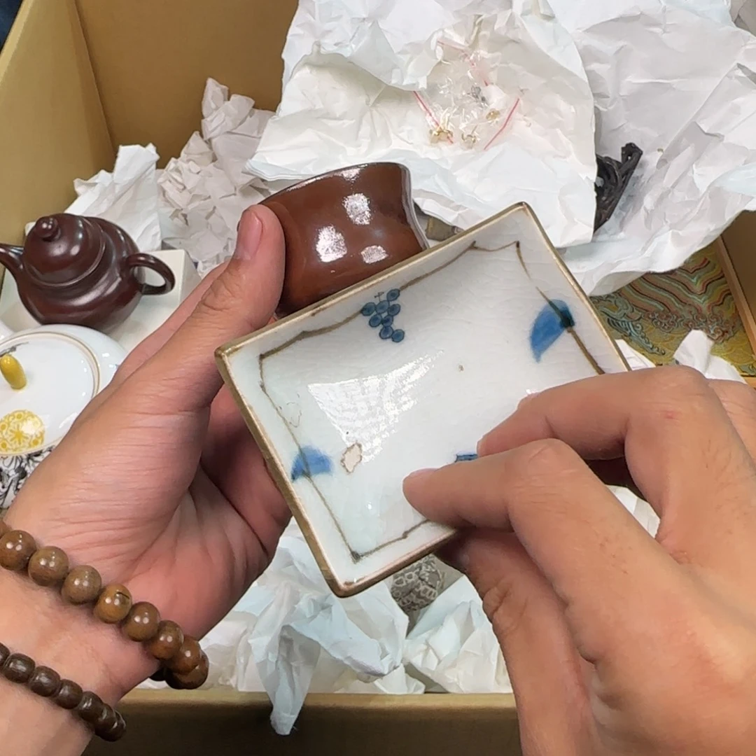 陶瓷孤品单件车里拍