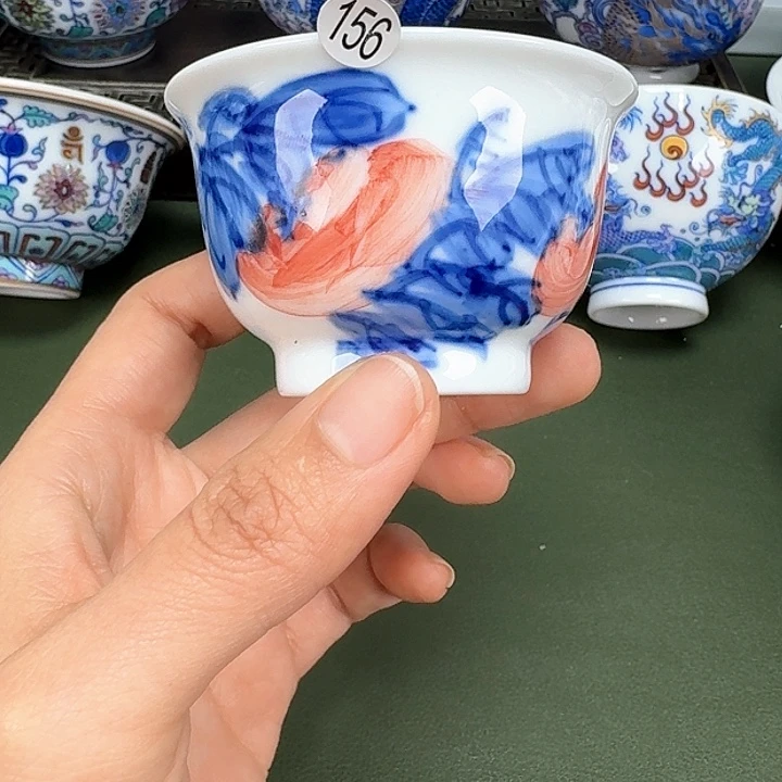 沙沙手工手绘茶具156