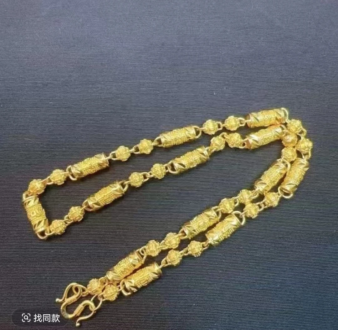 合金项链 【六字真言项链】新款男士精致大气 时尚百搭 经典款