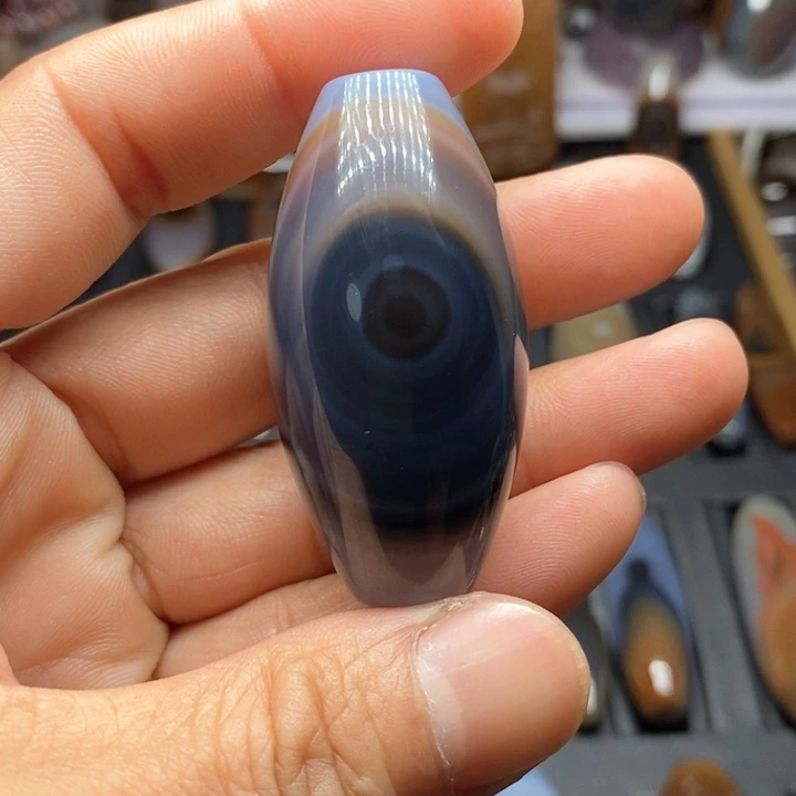 玛瑙/玉髓珠宝奇石未镶嵌风***后