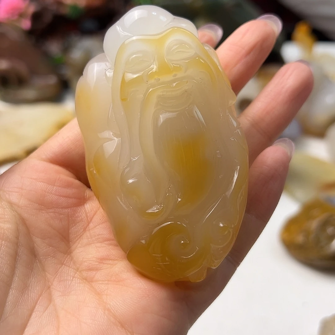 坚***想玛瑙/玉髓颈饰未镶嵌