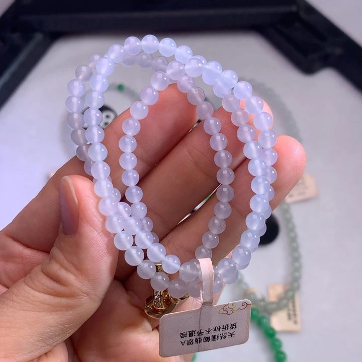 未镶嵌手链翡翠卡4.9