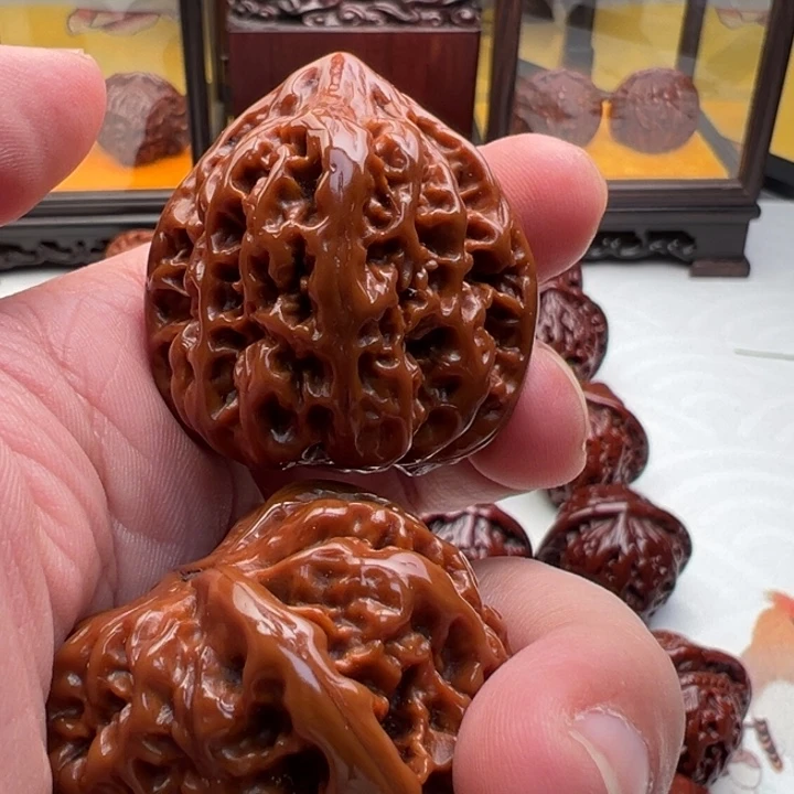 文玩核桃吊坠爱*者鸡心