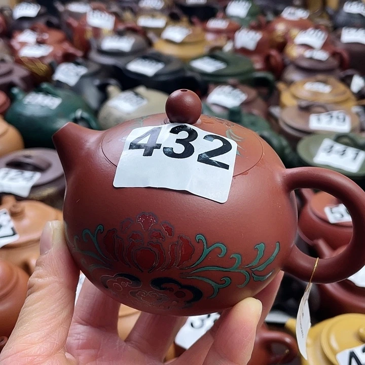 紫砂茶壶微瑕紫砂