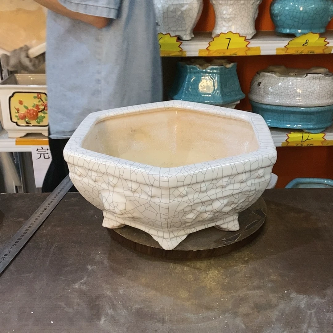 正*瑕疵花盆花盆里的